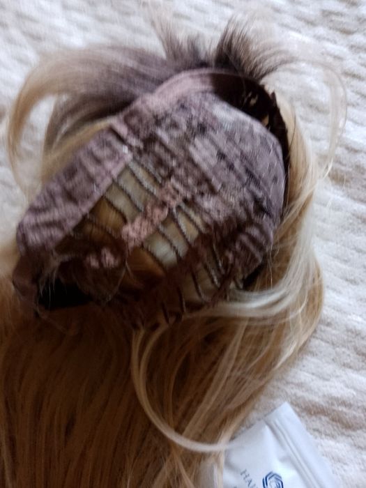 Peruka blond  długie włosy