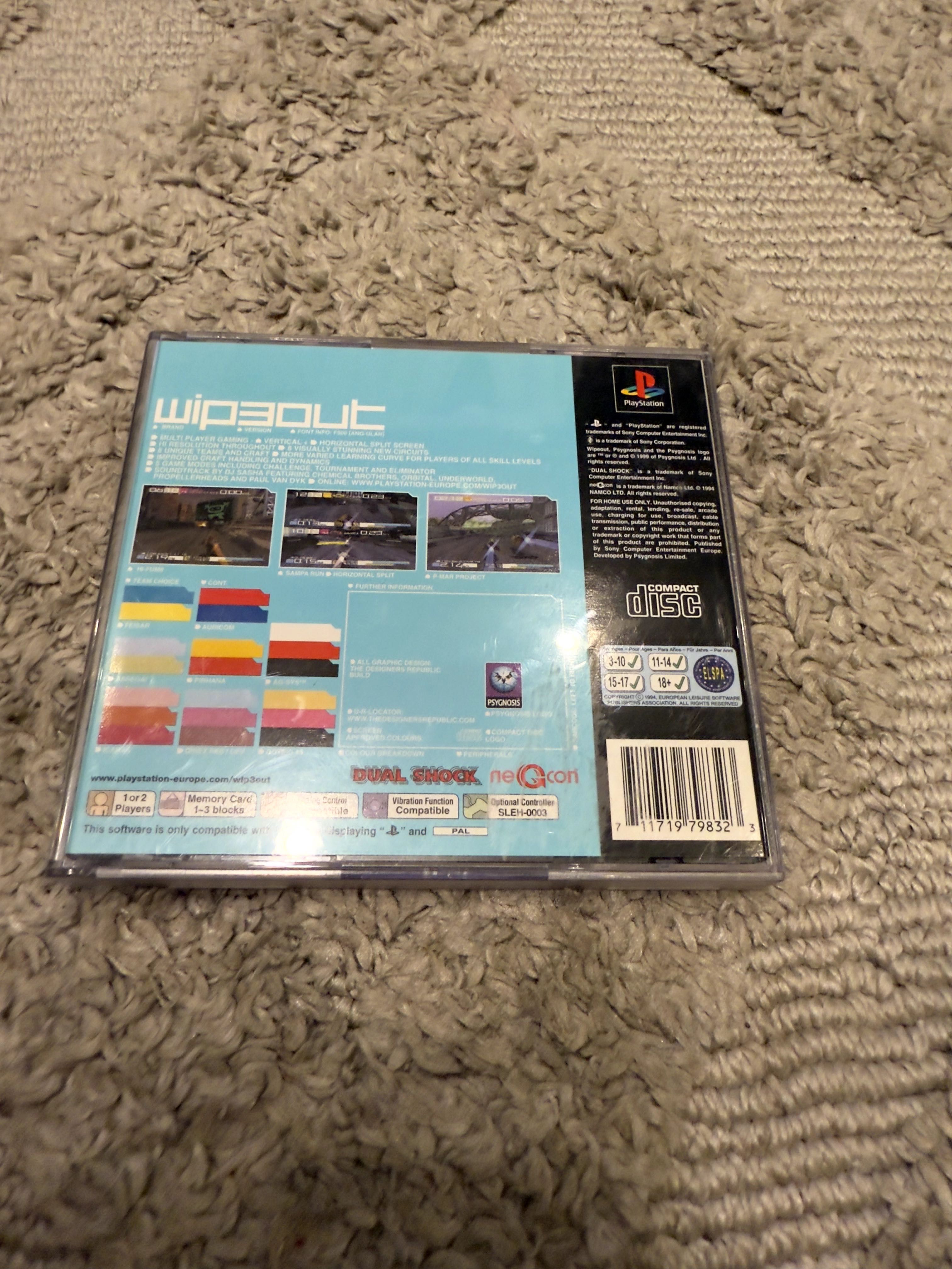 wip3out ps1  psx