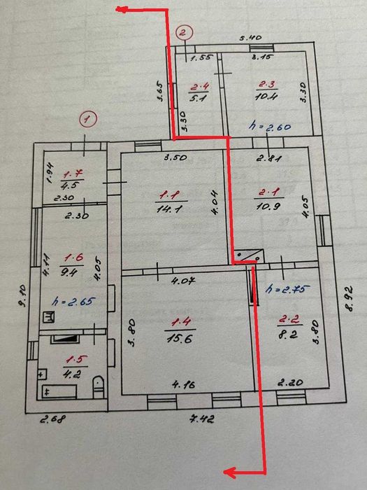 Продам  3/5 частини будинку в мкр-ні Ракетна Роща