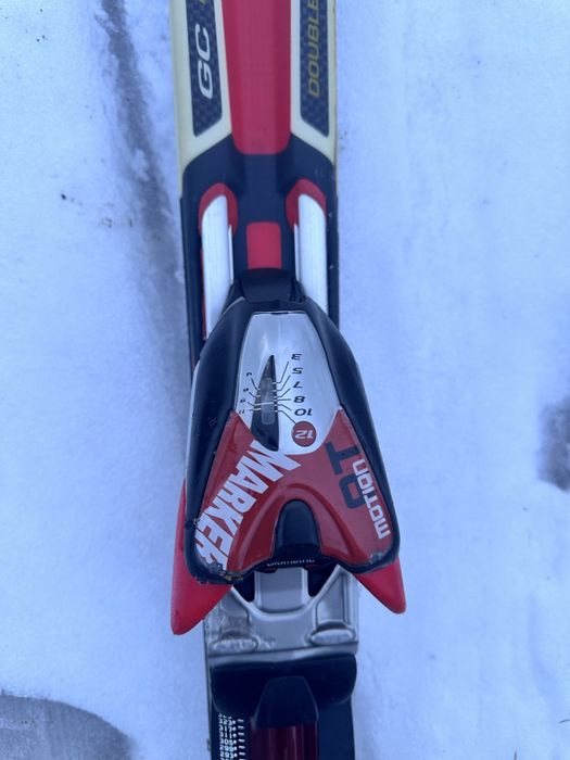 Лижі volki з кріпленнями