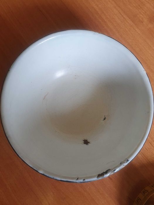 Stara malutka miseczka miska emaliowana 11,5cm