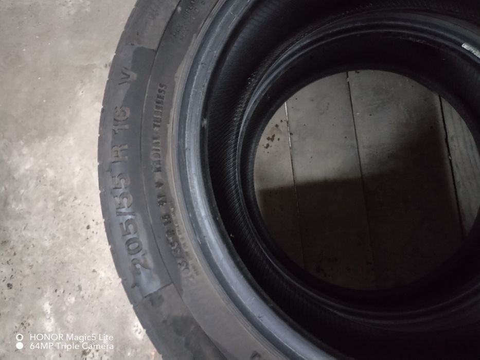 Продам резину пару 205/55 R16 Continental Conti Premium 5 лето