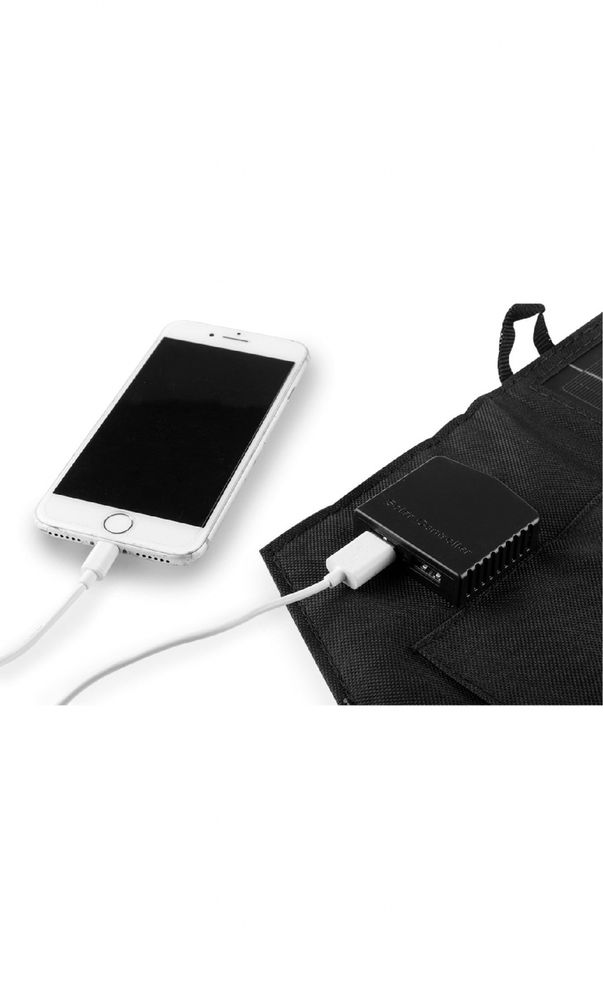 Портативний зарядний пристрій Neo Tools сонячна панель 15Вт, 2xUSB