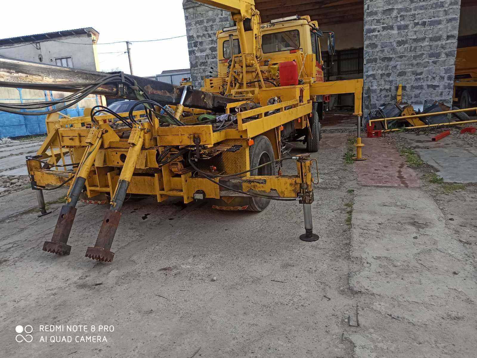 Японський кран маніпулятор кранманіпулятор UNIC special V33 turbo