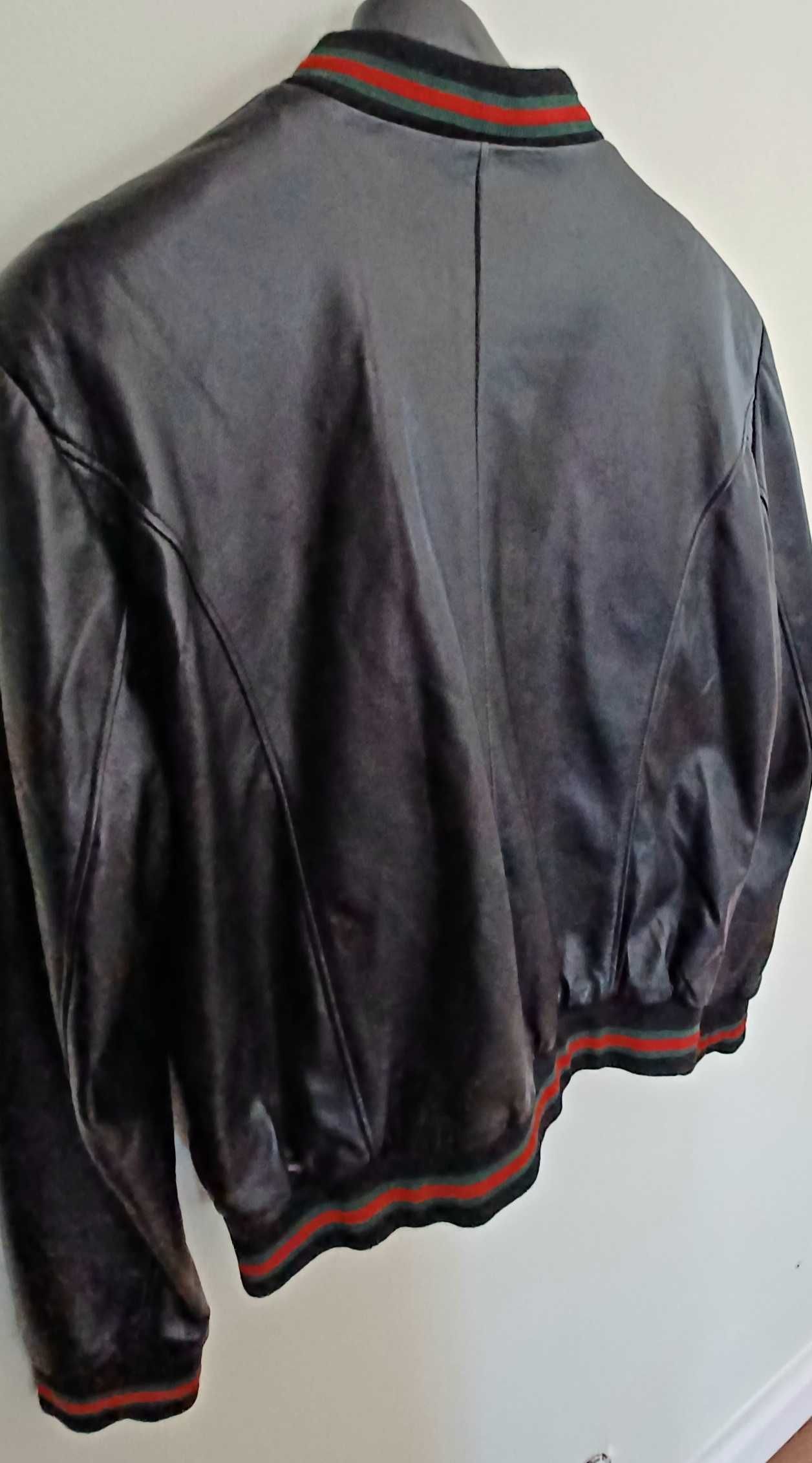 Kurtka  Gucci outlet skóra naturalna   rozm 4 x XL (60)
