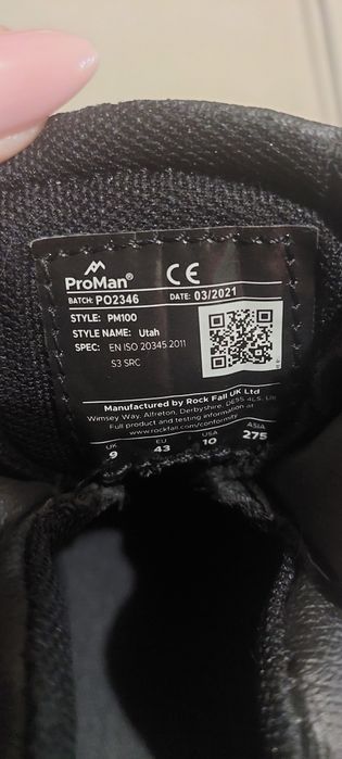 Черевики ботинки робочі шкіряні  РгоMan р.EU43,UK9
 2 Фор