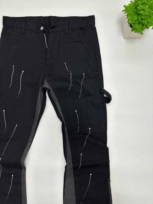 Flared jeans, клеш faded кльош baggy, opium y2k дрип, реп gallery dept