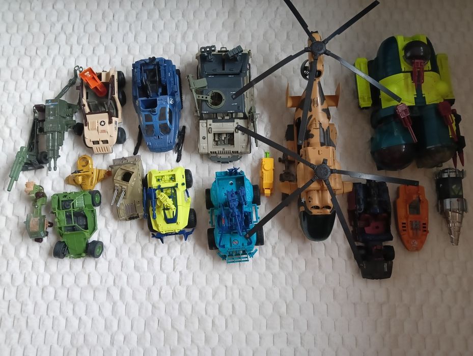 G.i. Joe figurki, pojazdy, wyposażenie