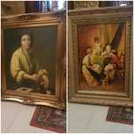 2 pinturas a óleo assinadas