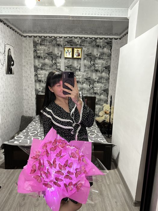 Букети з метеликів із підсвіткою