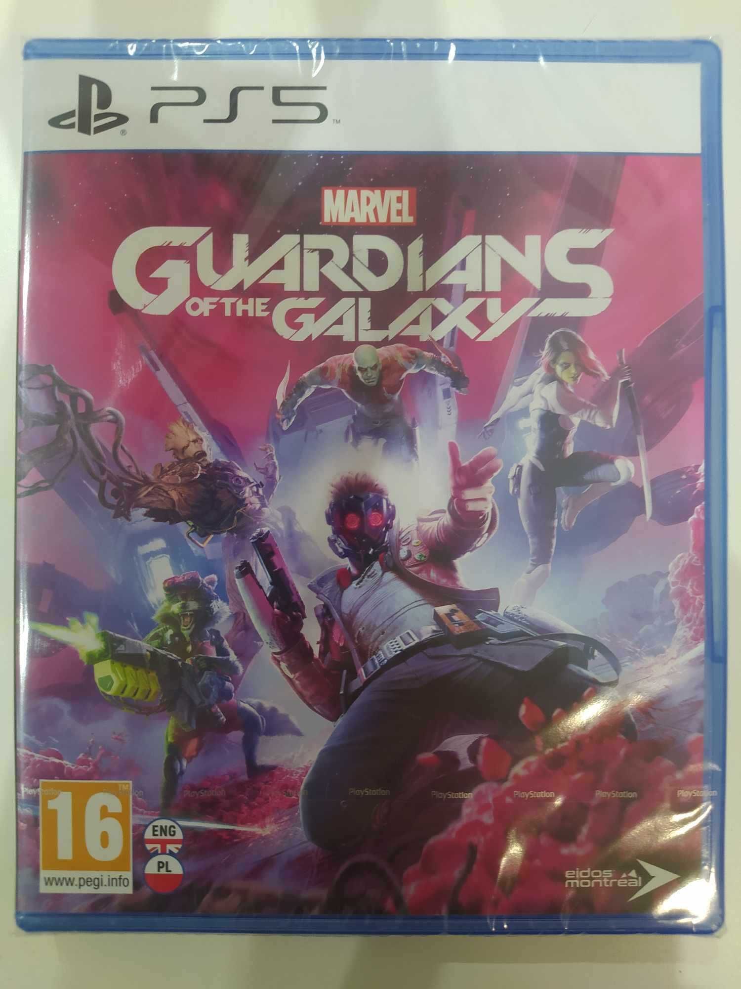 NOWA Marvel's Guardians of the Galaxy PS5 Polska wersja