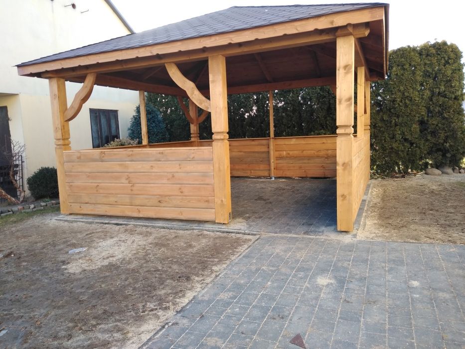 Altanka 4m x 4 m . Altanki.wiata.wiaty