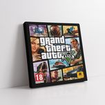 Grand Thief Auto, GTA 5, ГТА, постер, картина на полотні