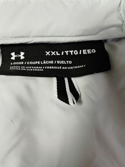 Super model lekkiej kurtki puchowej Under Armour rozm XXL
