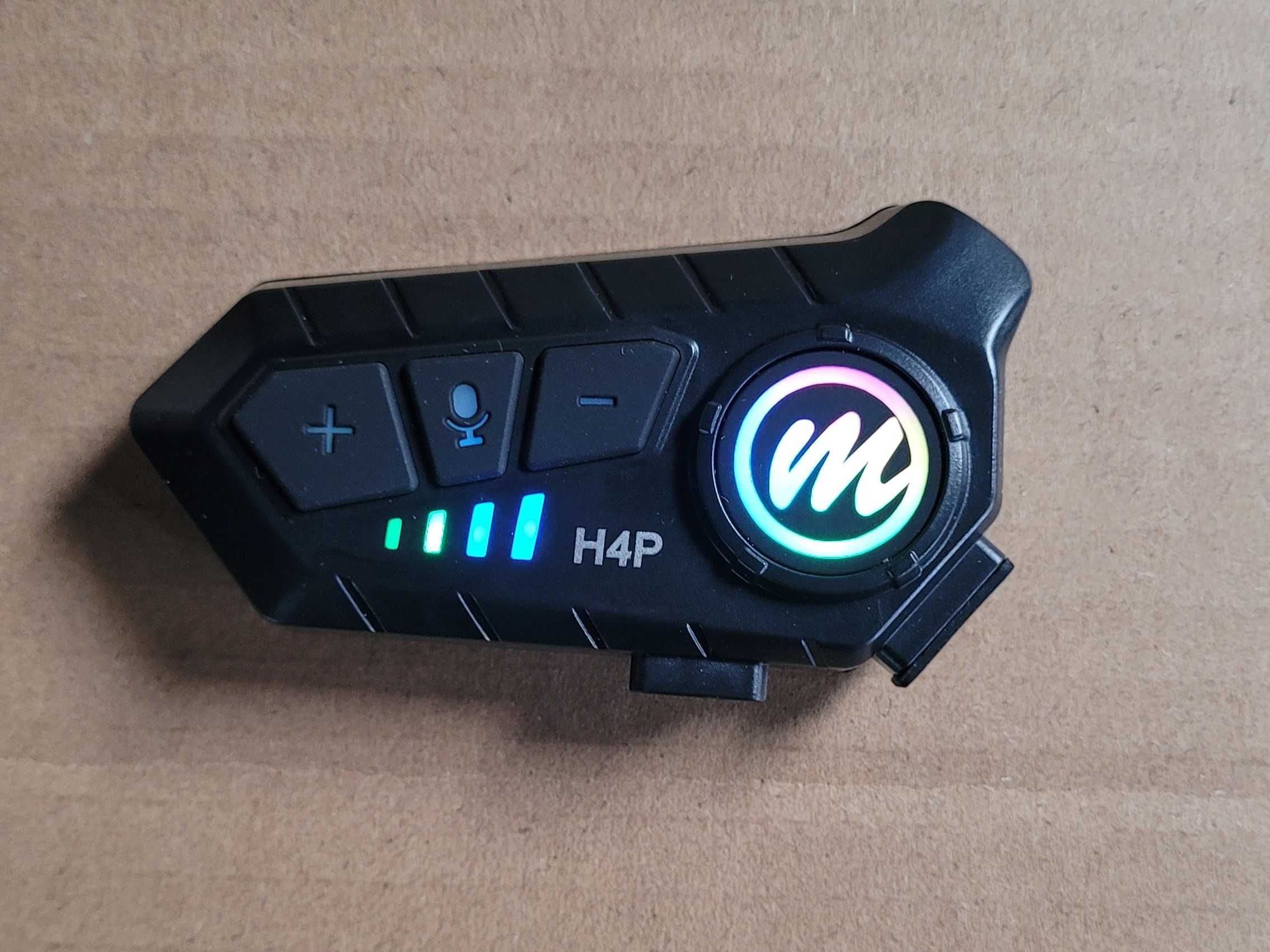 Moman H4 Plus zestaw słuchawkowy do kasku motocyklowego