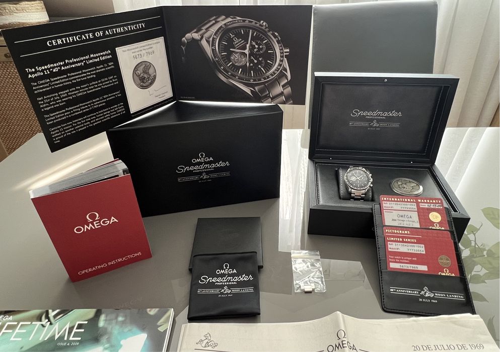 Zegarek Omega Speedmaster Moonwatch Apollo 11 40th Anniversary