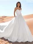 Suknia ślubna Pronovias GEIRANGER PR122BY + welon + halka