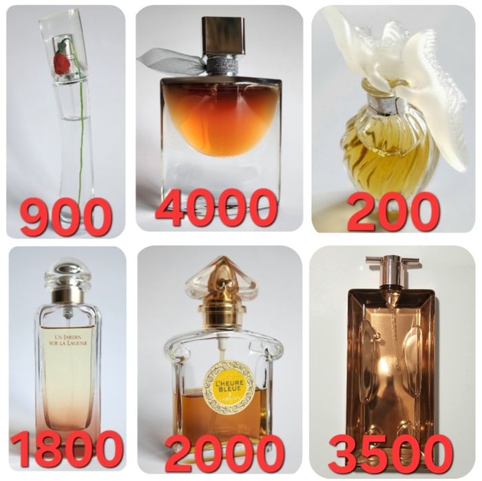 Розпродаж залишків у флаконах