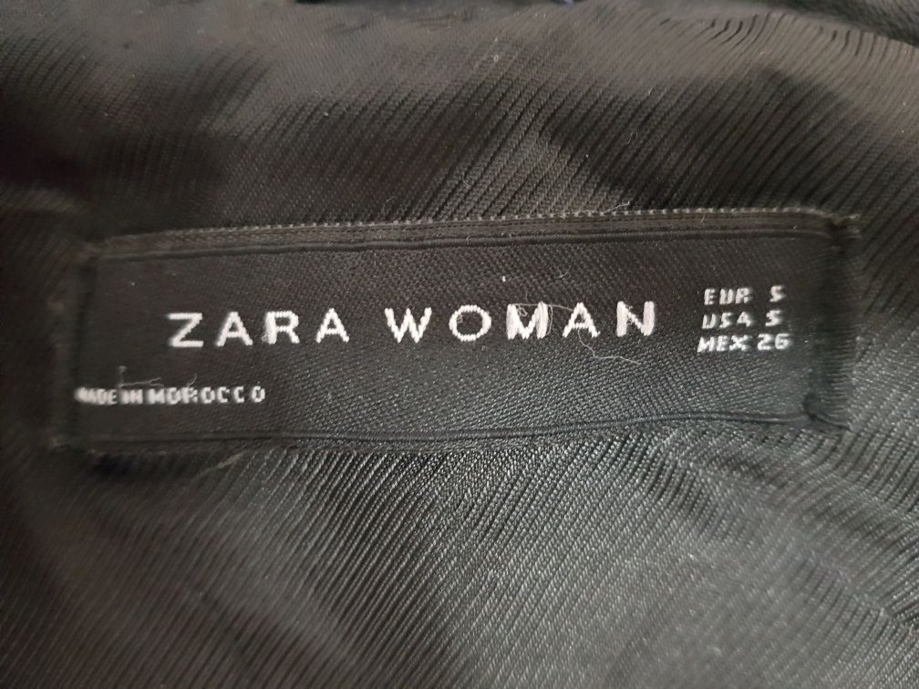 Куртка косуха натуральная кожа женская ZARA  S