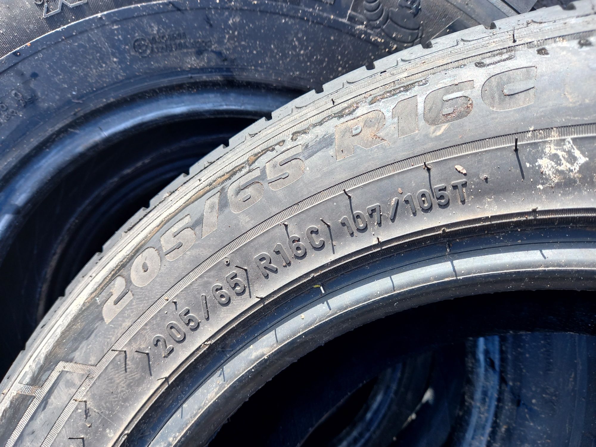 Opony nowe demo 205/65/16c pirelli 2 szt 2018