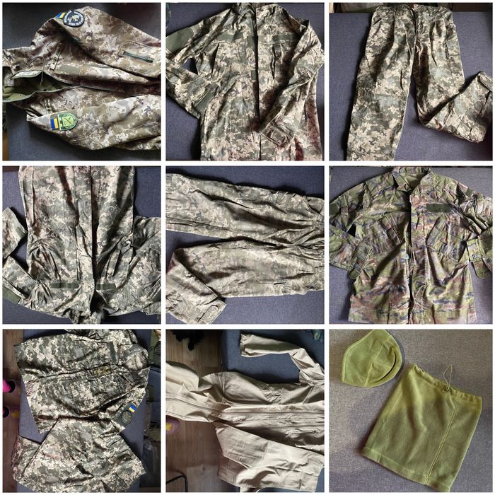 Военная форма, обувь и прочее