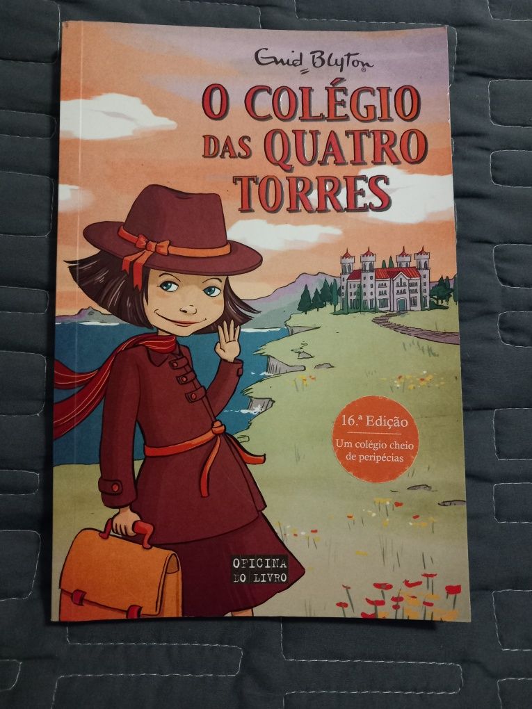 Livros O Colégio das Quatro Torres de Enid Blyton