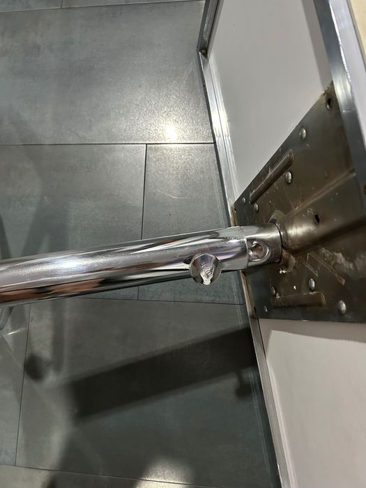 Stolik szafka lata 60 70 vintage chromowana noga