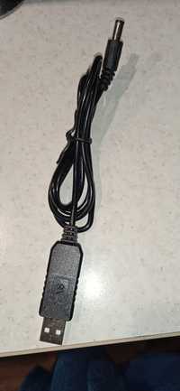 Кабель-конвертер USB-DC 12-9v