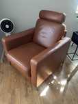 Fotel,  skóra naturalna, kolekcja  Etap Sofa