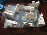 Makieta Śródka Poznań 1:200