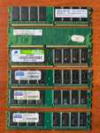 ddr PC 3200 dimm (256, 512, 1 gb)