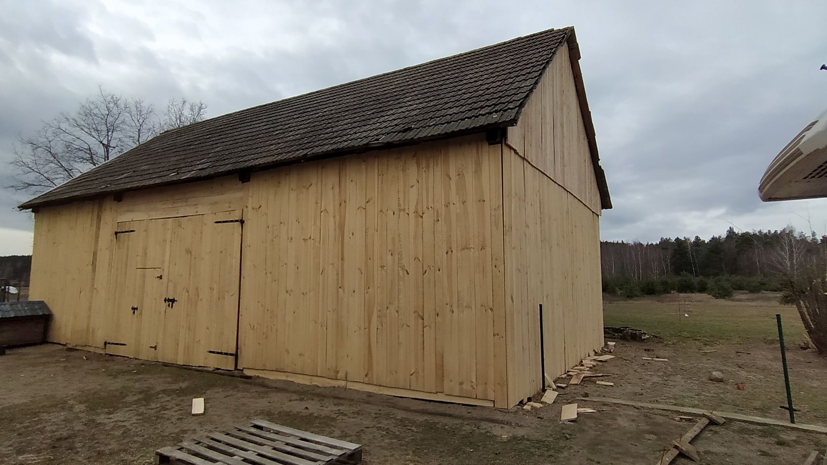 Stodola do rozbiórki skup starego drewniana