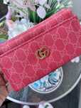 Piękny damski portfel portmonetka duży ~GUCCI monogram wzor