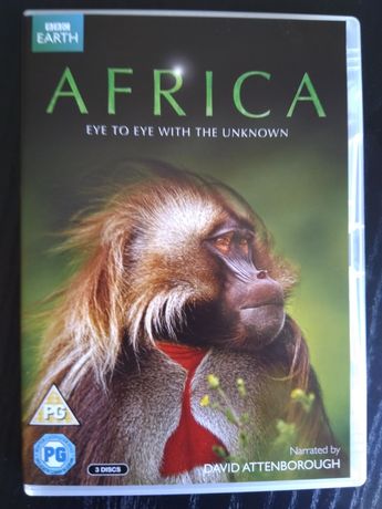 África, BBC Earth, série 3 dvds, portes grátis