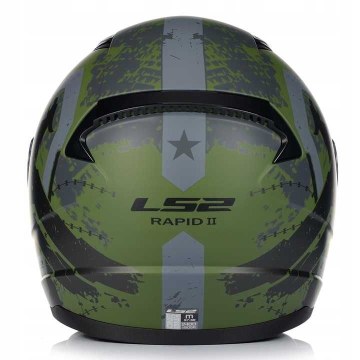 NOWA Kask motocyklowy Rapid II THUNDER BIRDS SYSTEM Pinlock ECER 22.06