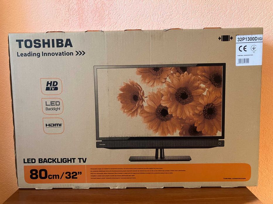 телевізор тоshiba 32p1300d комплект діагональ 32