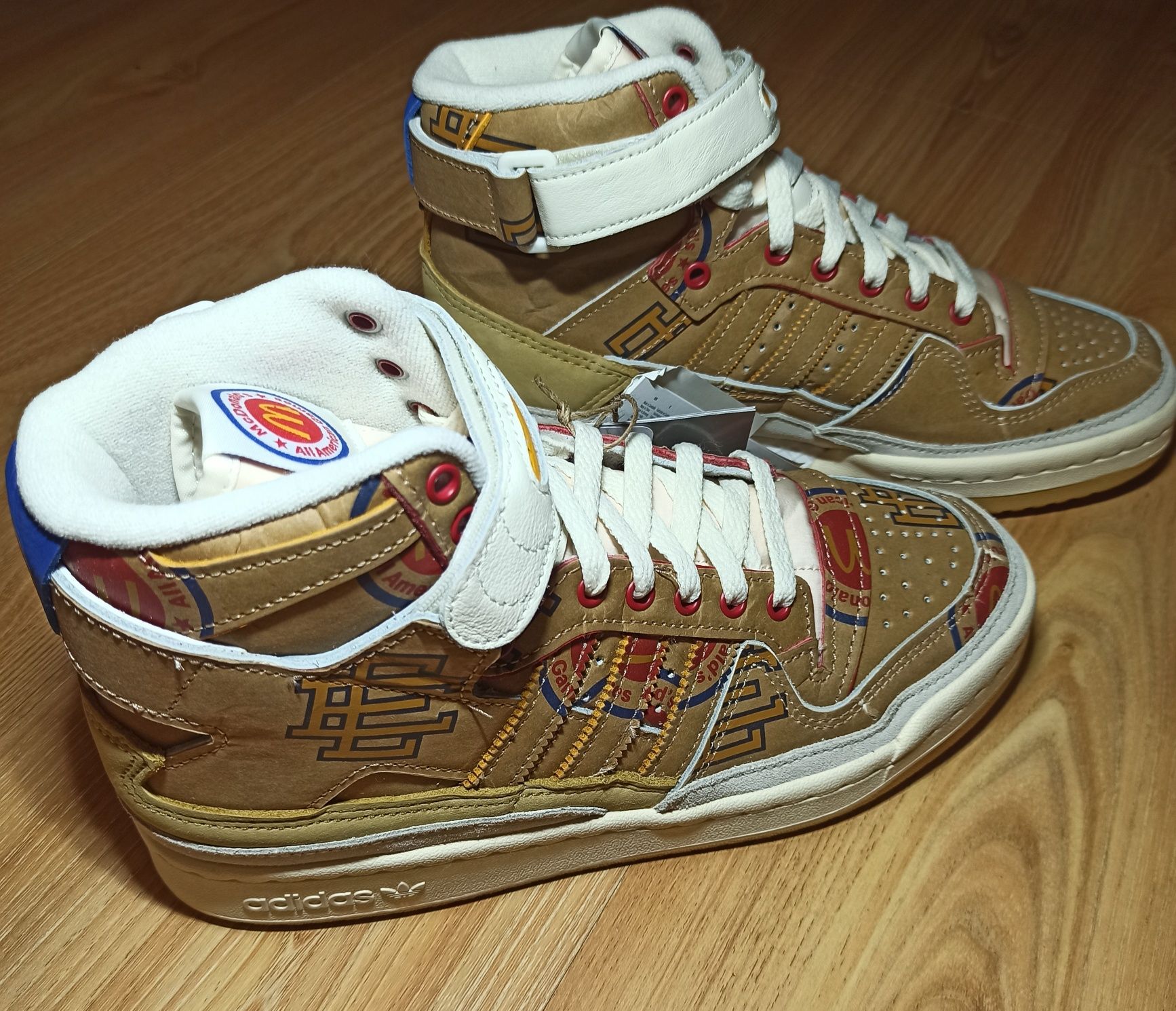 Нові чоловічі оригінальні adidas MsDonald's forum 84 hi x ee