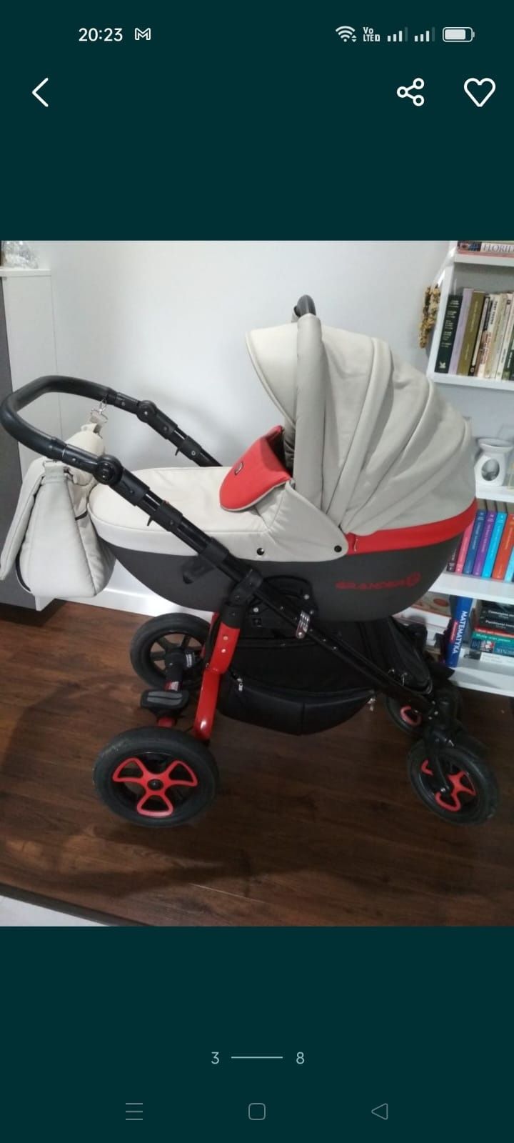 Wózek dziecięcy spacerowy Tutek