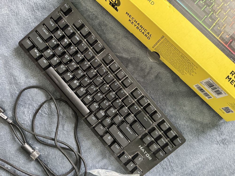 Клавіатура Hator Rockfall mecha TKL2