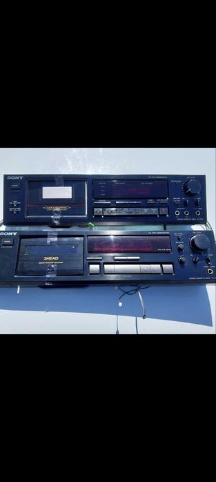 Vendo ou troco,frontais dos decks SONY TC-k470 e tc-rx70