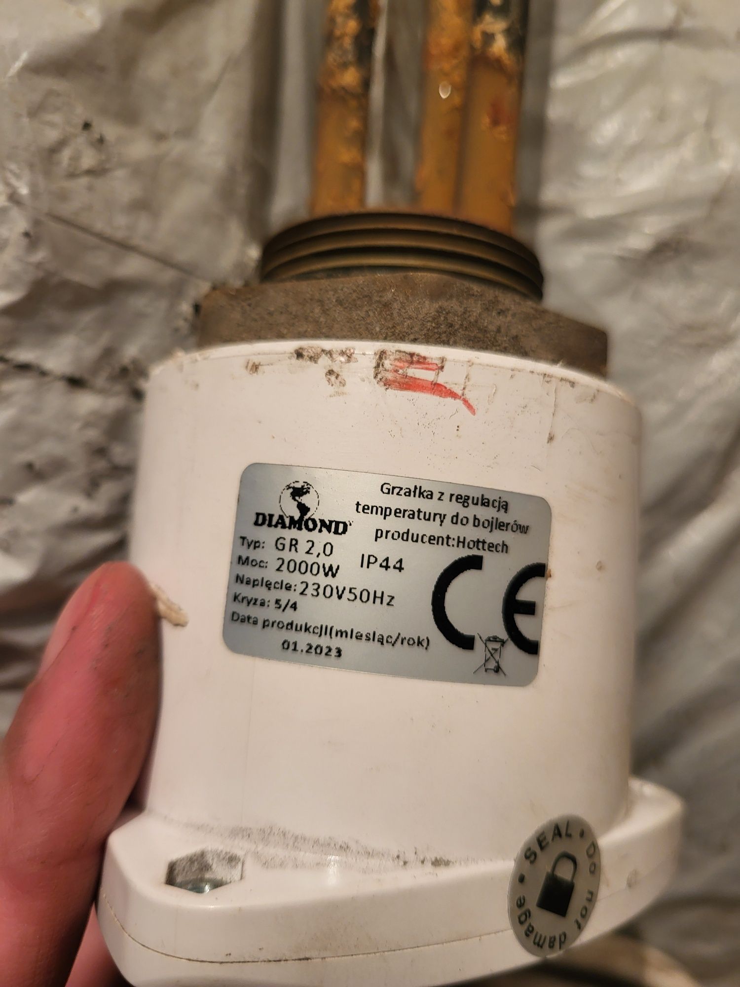 Bojler 100l z grzałką elektryczną
