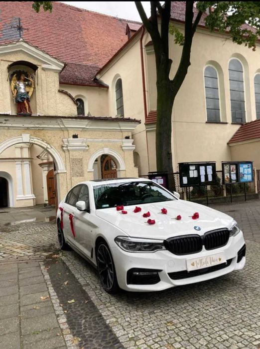 Auto, samochód BMW G30 M do ślubu, uroczystości, imprezy Zielona Góra