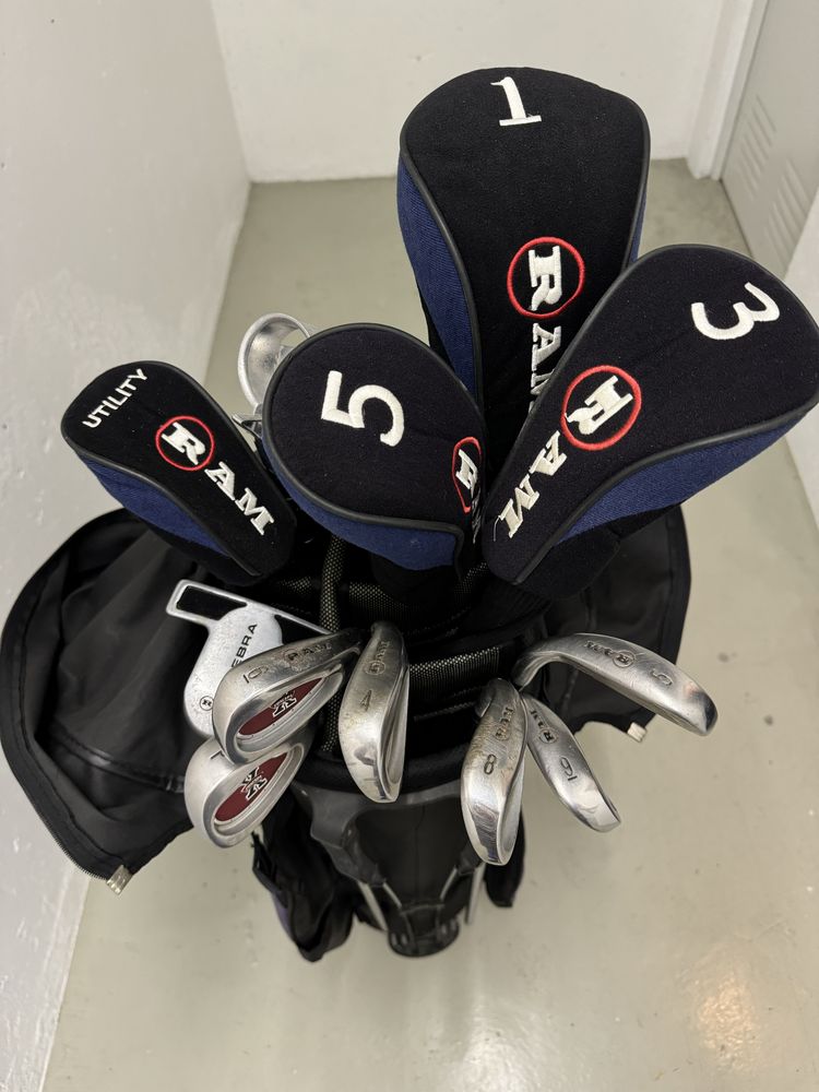 Saco Golfe RAM com 7 Tacos e 4 Madeiras