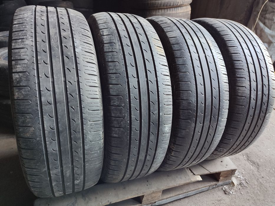 225.55.19 GoodYear 4шт лето БУ склад шины резина из Европы всесезон 55