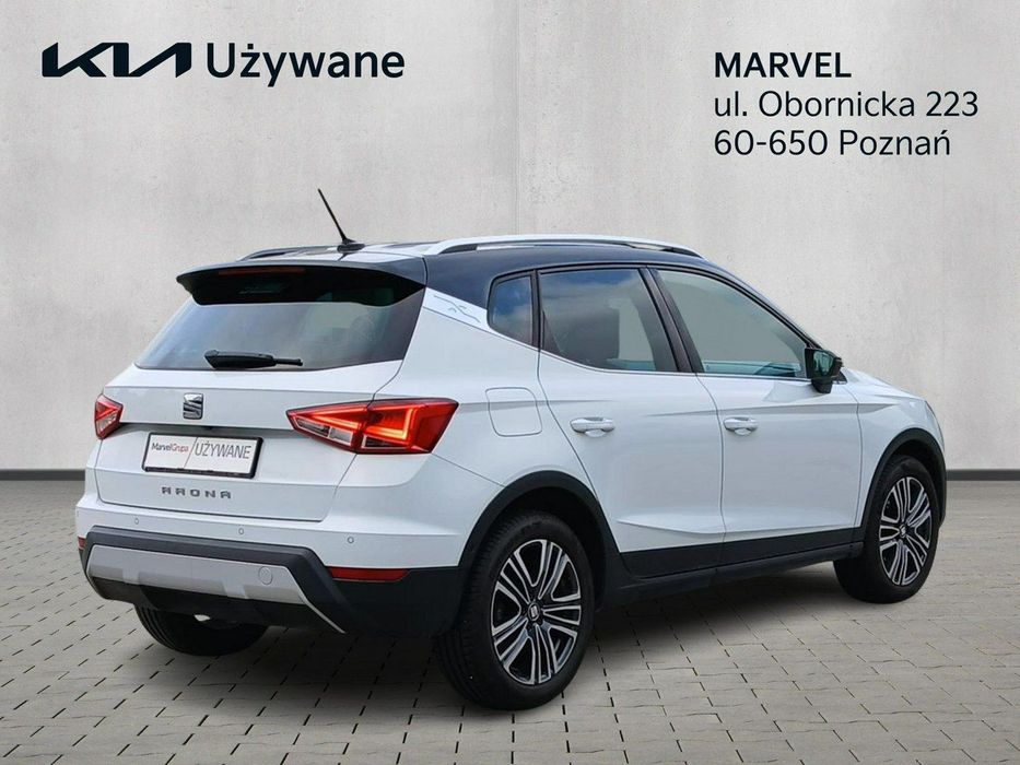 Seat Arona 116KM / Xcellence / ACC / BOSE / Kamera 360 / Salon PL / VAT 23 / itd.