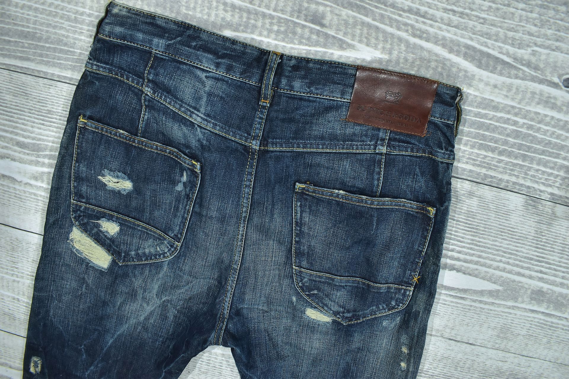 Scotch Soda Stump Loose Taper Jeansy Męskie / 32