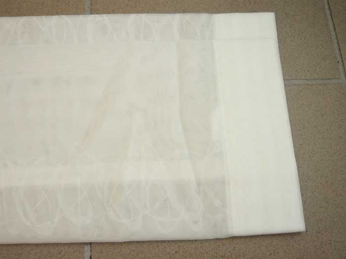 Firana firanka biała z wzorem 140x180 #694