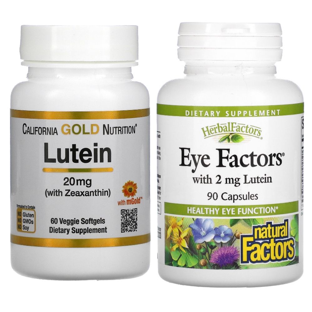 Витамины для зрения лютеин, Eye factors