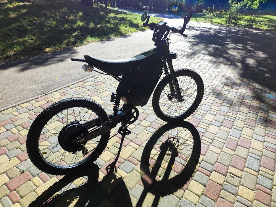 Електромопед Enduro 3000W | 80 км/год | Пробіг 1 рік | Топ-стан