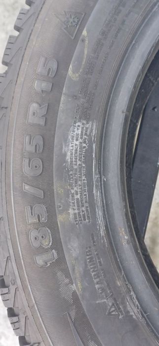Зима 185/65/R15 8.6 мм 4шт Michelin Alpin Колеса Резина Склад